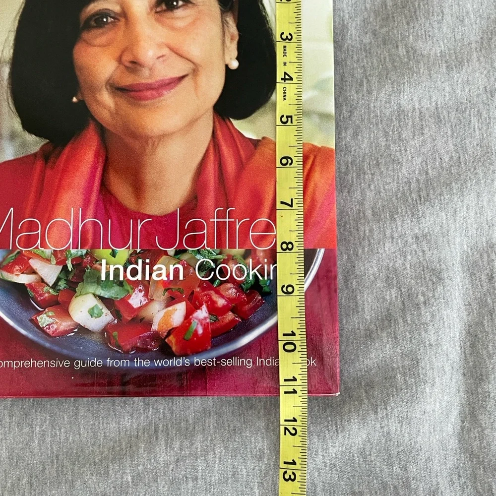 Madhur Jaffrey Indian Cooking Cookbook Hardback